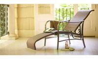 Martha Stewart Grand Bank Patio Reclining Lounge Chair