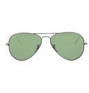 Ray-Ban Aviator Classic 58mm Gunmetal/Green Sunglasses