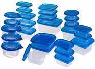54-Piece Food Storage Container Set with Air Tight Lids