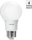 Philips 60-watt Equivalent A19 LED Light Bulb, 4-Pack