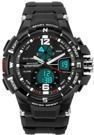 Deebol Men's Dual Time Electronic Watch