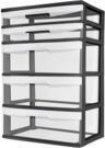 Sterilite 5-Drawer Wide Tower
