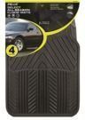 Pilot Automotive All Season 4-Piece Rubber Floor Mat Set