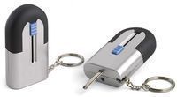Collections Etc. Lighted Car Lock De-Icer Keychain 2-Pack