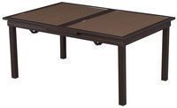 Hampton Bay Tobago Extendable Patio Dining Table