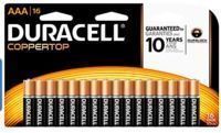 Duracell Coppertop Alkaline AAA Batteries