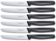 6-Piece Victorinox Swiss Cutlery 4.5 Steak Knife Set