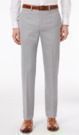 Calvin Klein Extra Slim-Fit Silver Sharkskin Dress Pants