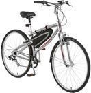 Schwinn Skyliner 700c Hybrid Bike w/ Lights & Bar Bag