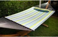 Merax Hammock with Pillow - Multicolored Stripe