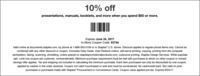 Staples - 10% Off $50+ Presentation, Booklets & Documents Order