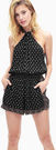 Splendid Island Stamp Twist Neck Romper