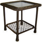 Garden Treasures Severson Wicker End Table