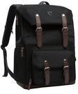 BAGSMART Backpack for DSLR Cameras & Macbook w/ Rain cover