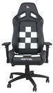 RapidX Finish Line Checkered Flag Pattern Gaming Chair