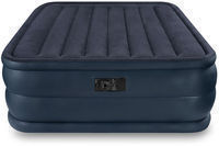 Intex Queen Raised Downy Inflatable Indoor Air Mattress