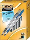 BIC Round Stic Grip Xtra Comfort Ball Pen (Medium Point)