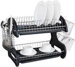 Home Basics 2-Tier Dish Drying Rack