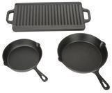 Ozark Trail Cast Iron 3 Piece Set