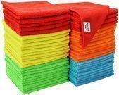 S&T Microfiber Cleaning Cloths 50-Pack