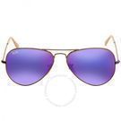 Ray-Ban Mirrored Aviator Men's Sunglasses (RB3025-167/1M-58)