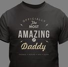 Personalized Father's Day T-Shirts