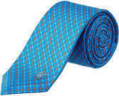 Versace Mens Blue Silk Tie