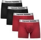 Lapasa Mens Boxer Brief 4-Pack