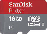SanDisk Pixtor 16GB UHS-I Micro SD Card