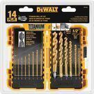 DeWalt 14-Piece Titanium Drill Bit Set -DW1354