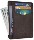 Clifton Heritage Genuine Leather Minimalist Wallet