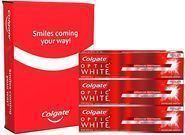 3-Count 5oz. Colgate Optic White Whitening Toothpaste