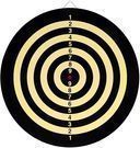 Hey Play TG Champion Tournament Bristle Dartboard