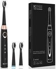 Kipozi Sonic Electric Toothbrush w/ 3 Replacement Heads