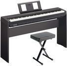 Yamaha P45 88-Key Digital Piano w/ Wooden Stand and Bench