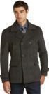 1905 Collection Tailored Fit Plaid Peacoat