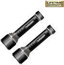 2-Pack Husky 500 Lumens LED Aluminum Flashlight