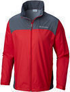Columbia Mens OutDry Hybrid Jacket (Mountain Red/Graphite)