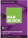 H&R Block Tax Software Deluxe + State 2018